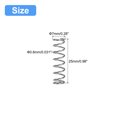 thumbnail image 2 of Unique Bargains Compression Spring, 5 Pack 304 Stainless Steel, 7mm OD, 0.8mm Wire, 25mm Length, 2 of 6