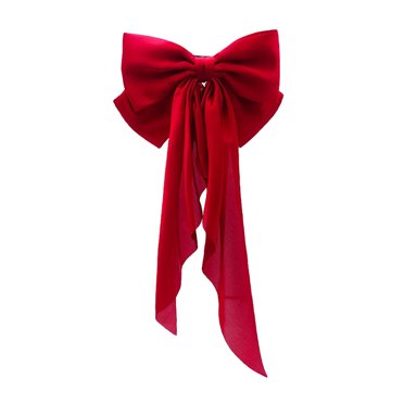 Barrette à Nœud pour Femmes, Pince à Cheveux avec Ruban, Accessoire pour Cheveux pour Adolescentes