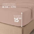 thumbnail image 3 of Hometrends 400 Thread Count 100% Cotton Sheet Set - Sateen, 3 of 5