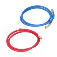 thumbnail image 3 of Refrigerant Charging Hose Fluoride Adding Tube Car Air Conditioning Repair Tool Car AccessoriesFor R410 2Pcs 1.5m, 3 of 13