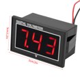 thumbnail image 4 of Voltage Meter, Easy To Connect Wide Measuring Range Voltage Panel, For Electric Bikes Battery Voltage Motorcycles Children'S Cars, 4 of 8