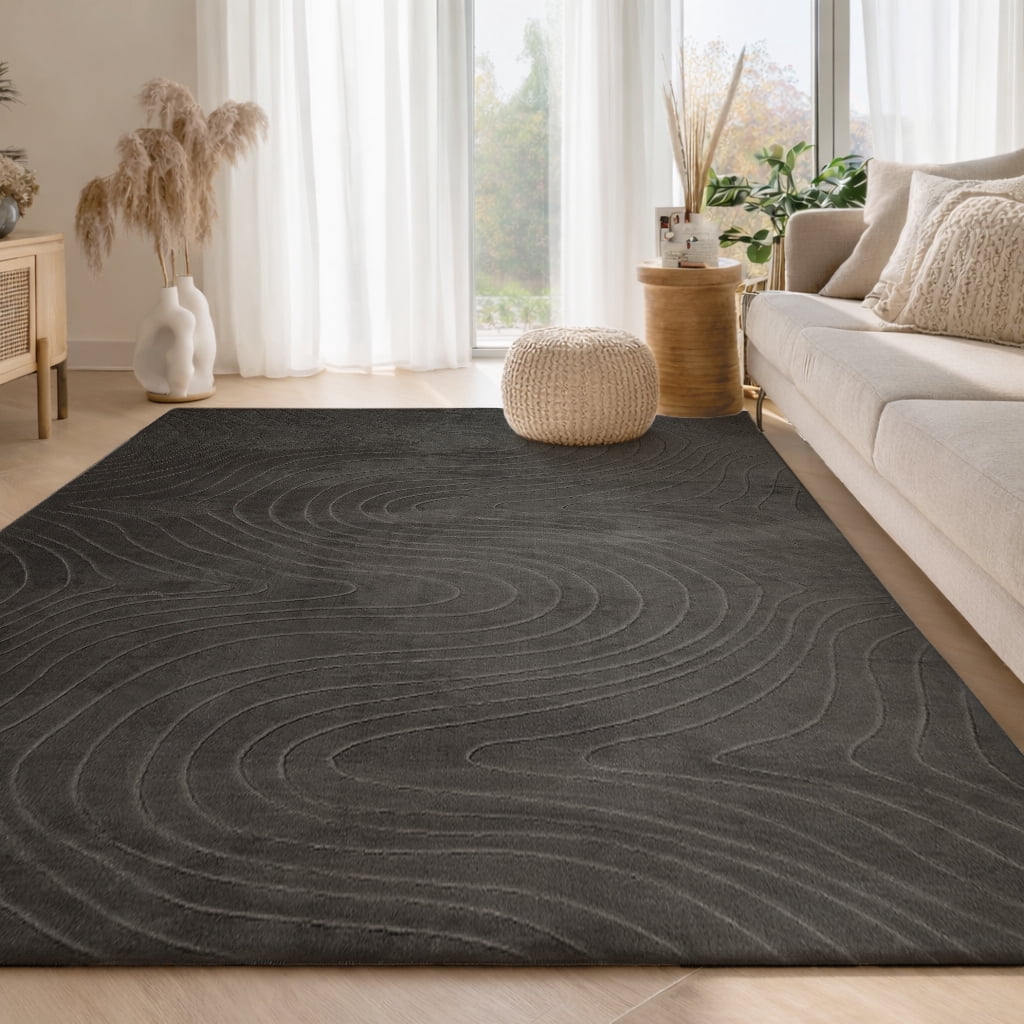 Tapis de Couloir Somos Lavable A la Machine Contemporain/Moderne pour Salon, Chambre, Salle Manger, Entrée, et Plus Encore.