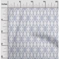 thumbnail image 1 of oneOone Polyester Lycra Fabric Swirl & Geometric Ikat Printed Craft Fabric BTY 56 Inch Wide, 1 of 1