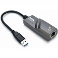 thumbnail image 1 of Adaptateur Ethernet USB 3.0 vers RJ45, Adaptateur Réseau LAN 1000 Mbps, Compatible avec Windows 10/8.1/8/7/Vista/XP, Mac OS 10.6 et Plus, Linux, 1 of 5