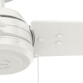 thumbnail image 4 of Hunter Cassius Ventilateur de Plafond Intérieur et Extérieur de 52 Pouces avec Chaîne de Tirage, Blanc Frais, 4 of 7