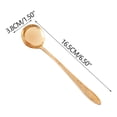 thumbnail image 2 of Handmade Copper Engraved Spoon | Long Handle Soup Spoon | Western Tableware for Dining | Kitchen Utensil for Soup, Dessert, Coffee & Tea | Home & Restaurant Tableware, 2 of 5