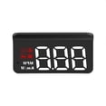 thumbnail image 2 of EGNMCR Up Display, Car Universal GPS HUD, Speedometer USB Interface, Speed, Driving Direction, OverSpeed, Clear Fault, For All Vehicle Speed display, 2 of 9