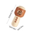 thumbnail image 3 of Fesfesfes Creatives Kids Fun Microphone Horn Multifunctional Recordable Microphone Educational Toy Small Pendant for Children Interactive Voice Play Develops Expression Skills, 3 of 5