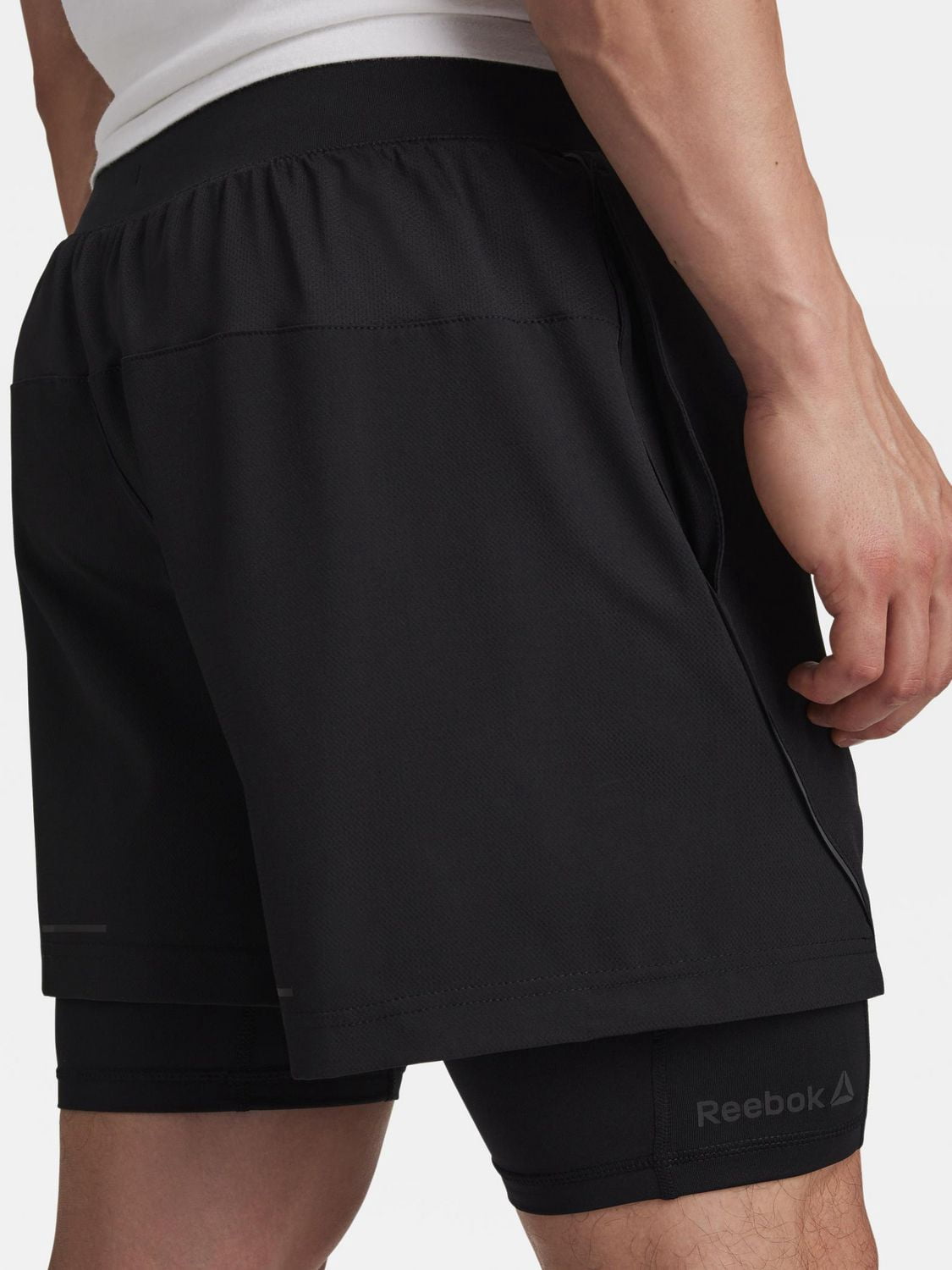 Reebok Short d'entraînement 2-en-1 Strength 5 po pour hommes