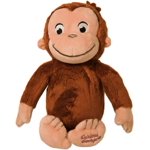 Kids Preferred Curious George Monkey Stuffed Animal Plush Toys Soft Cutest Cuddle Plushie Gifts for Baby and Toddler Boys and Girls - 8 Inches