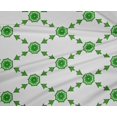 thumbnail image 5 of oneOone Tissu Polyester Spandex Vert pour Projets de Couture Tissu Imprimé au Mètre 56 Pouces de Large, 5 of 5