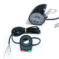 thumbnail image 1 of LEFU for 36/48V Electric Bicycle Headlight 4 LED Front Lamp Scooter Light with Switch E-Bike Accessories Waterproof Cycling Safety Lighting for Night Riding, 1 of 9