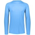 thumbnail image 1 of Youth Attain Wicking Long Sleeve Tee L Columbia Blue, 1 of 4