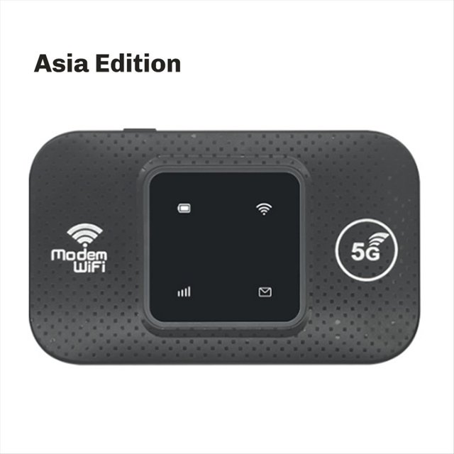 4G LTE WiFi Modem Unlocked 5G 300Mbps with Color Screen Portable 4G Router Professional for Laptops Tablets A