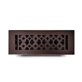 thumbnail image 3 of Registre d'Aération de Plancher en Fonte 3′′ x 10′′ avec Registre – Design Tudor Champignon Fait à la Main, Robuste, Antirouille, Enduit de Poudre et Repeignable – Couvercle CVC Décoratif pour Planchers, Murs et Plafonds – Prima, 3 of 10