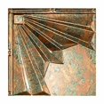 thumbnail image 2 of Fasade Easy Installation Art Deco Copper Fantasy Glue Up Ceiling Tile/ Ceiling Panel (12" X 12" Sample), 2 of 3