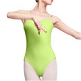thumbnail image 2 of AherBiu Dancing Bodysuits for Women Sleeveless Backless Playsuits Stretchy Slim Comfy Soft Workout Rompers, 2 of 5