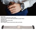 thumbnail image 3 of Stainless Steel Mesh Watch Strap, Adjustable and Stylish, Upgraded Buckle, Fashionable and Comfortable, 3 of 8
