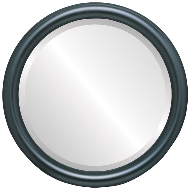 Miroir Encadré Pasadena - Noir Mat