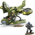 thumbnail image 2 of MEGA Halo UNSC Hornet Recon Aircraft Building Toy with 2 Micro Action Figures (291 pcs), 2 of 6
