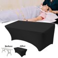 thumbnail image 4 of NAUXIU Housse de Lit Élastique d'Extension de Cils de Massage de Salon de Beauté de Qualité, Housse de Sofa de Beauté, Maquillage de Table de Spa, Durable et Réutilisable V3K3, 4 of 9