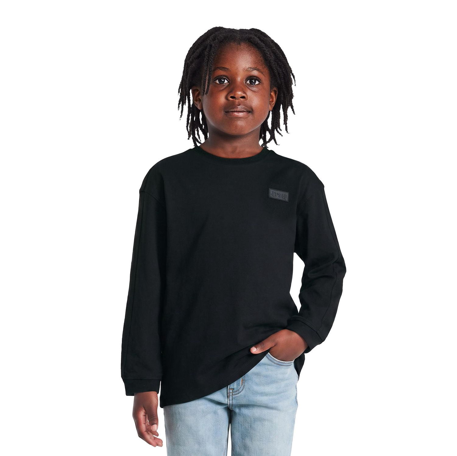 George Boys' Oversized Long-Sleeve T-Shirt