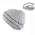 thumbnail image 2 of Turban Cap For Men Stretch Head Wraps Elastic Turban Scarf Tie For Hair Pre-Tied, 2 of 13