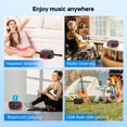 thumbnail image 2 of Transemion ABS High-Fidelity Sound Portable CD Player Easy-to Controls And FM Radio And Stylish Matches UK, 2 of 6