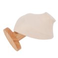 thumbnail image 1 of Necklace Display Holder, Multipurpose Scratch Resistance Wood Stable Base Elegant Jewelry Bust Stand  For Home For Trade Show Beige, 1 of 8