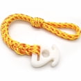 thumbnail image 5 of High-Strength Polyethylene Double-Braided Tow Rope Connector for Water Sports - 55cm Length, Yellow & Black Design - 25mm Diameter Hole, 6000lb Breaking Strength - Ideal for Tubing, Skiing, Towables, 5 of 5