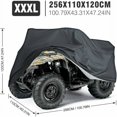 thumbnail image 5 of GETIT Universal Sizes Atv Cover Compatible with Most Vehicles Including Polaris Honda Can-Am Suzuki, Waterproof Heavy Duty 190T Polyester With Anti-Uv Coating Offers, 5 of 5