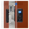 thumbnail image 1 of Bluetooth Fingerprint Glass Door Intelligent Lock Double Hook/Fingerprint/M1 Card/Password Unlock, 1 of 6