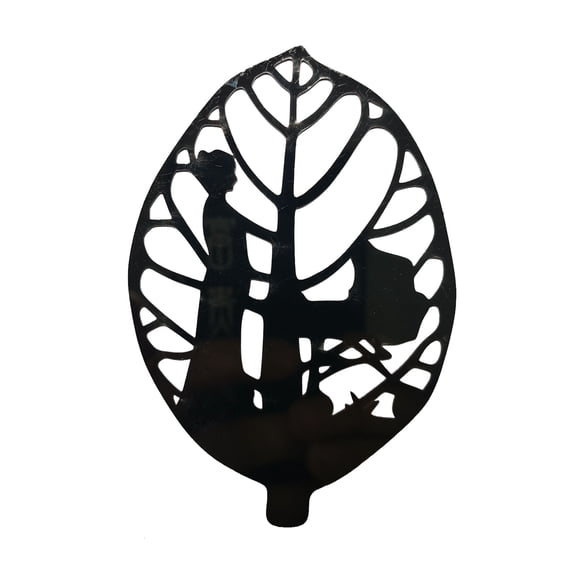 Jierger Mother’s Day Metal Leaf Art Wall Decor, Warm Parent-Child Design, Meaningful Gift for Mom, Perfect for Bedroom and Living Room Decoration