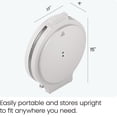 thumbnail image 4 of Chefman Everything Maker 30 cm (12”) Countertop Electric Pizza Oven - Concrete, New, 4 of 8