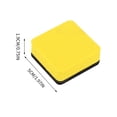 thumbnail image 2 of Whiteboard Eraser, EVA Material Rectangular Blackboard Eraser, 5x5x2cm, Soft Cloth Surface for Efficient Cleaning, Magnetic Feature for Easy Storage, No Smudge Chalk Remover for School, 2 of 5