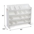 thumbnail image 3 of Humble Crew Tot Tutors SuperSized Toy Storage Organizer with 16 Storage Bins, Grey, 3 of 9