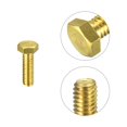 thumbnail image 4 of Unique Bargains Brass Hex Bolts, 5/16-18x1' 5 Pack Fully Thread Grade 4.8 Machine Screws, 4 of 4