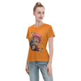 thumbnail image 4 of T-Shirt Basique à Manches Courtes pour Femmes une Pièce Chopper, 4 of 6