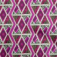 thumbnail image 1 of oneOone Cotton Flex Fuschia Pink Fabric Geometric Mix Texture Sewing Craft Projects Fabric Prints By Yard 40 Inch Wide, 1 of 4