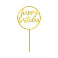thumbnail image 1 of Baohd Happy Birthday Cake Decoration Plaque, 1 of 9