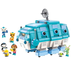 for Age 8+ Octonauts Building Block GUP-I Water Bear Vehicle & Barnacles Kwazii Shellington Tweak Dashi Peso 766pcs Building Brick Set-Without Original Box