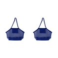 thumbnail image 2 of maskred Versatile Beach Toys Bag Durable Mesh Tote for Poolside Adventures Blue Extra Large 2Set, 2 of 6