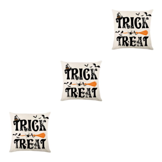 QualitChoice Soft And Easy-care Halloween Throw Pillow Covers For Creepier Look JYM328-4 3Set