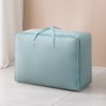 thumbnail image 3 of Agiferg Large Capacity Clothes Storage Bag Organizer With Reinforced Handle Thick Fabric For Comforters, Blankets, Bedding, Foldable With Sturdy Zipper, Clear Window, 3 of 7