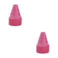 thumbnail image 2 of Transemion 10 Pcs/ensemble Pile de Patinage à Roulettes Robuste et Portable Coupe-Vent Creuse Polyvalente Rose 2ensemble, 2 of 6