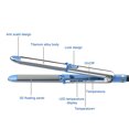 thumbnail image 3 of Nano Titanium Ionic Hair Straightener, Professional Styling, 3 of 6