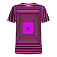 thumbnail image 4 of Shorts pour Hommes Mode Décontractée Imprimé Sports Manches Courtes Col Rond Blouses Chemises Chemises pour Hommes, 4 of 6