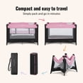 thumbnail image 2 of Dream On Me Zazzy Portable Play yard with Bassinet, 2 of 8