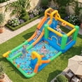 thumbnail image 2 of Costway 11-in-1 Inflatable Bounce House Water Slides for Kids with 750W Blower, 2 of 10
