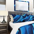 thumbnail image 4 of Designart Ensemble de Literie Moderne et Contemporain 'Liquid Blue Abstract' - Housse de Couette et Shams, 4 of 4